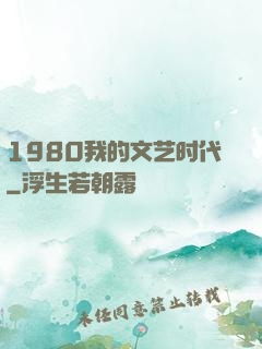1980我的文艺时代