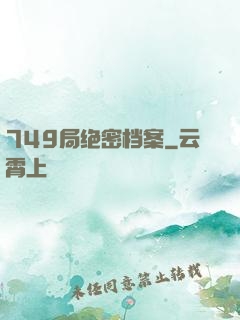 749局绝密档案