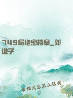 749局绝密档案