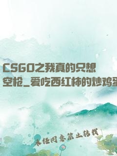 CSGO之我真的只想空枪