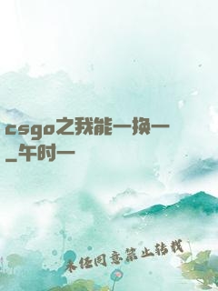 csgo之我能一换一
