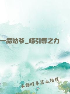 一品姑爷