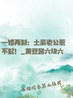 一婚两制：土豪老公惹不起！