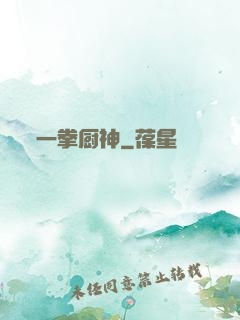 一拳厨神
