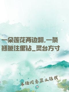 一朵莲花两边翻,一条鳝鱼往里钻
