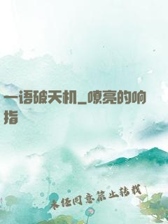 一语破天机