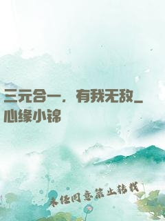 三元合一，有我无敌