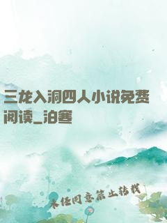 三龙入洞四人小说免费阅读