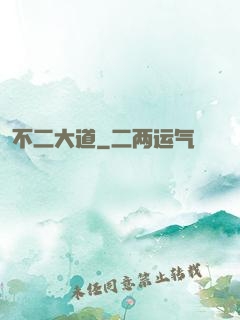 不二大道