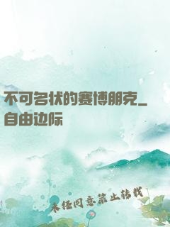不可名状的赛博朋克