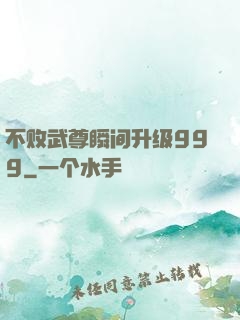 不败武尊瞬间升级999