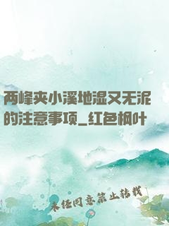 两峰夹小溪地湿又无泥的注意事项
