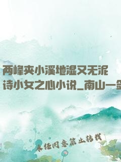 两峰夹小溪地湿又无泥诗小女之心小说