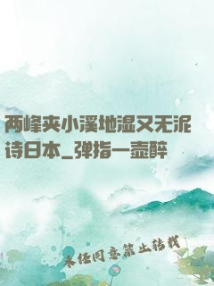 两峰夹小溪地湿又无泥诗日本