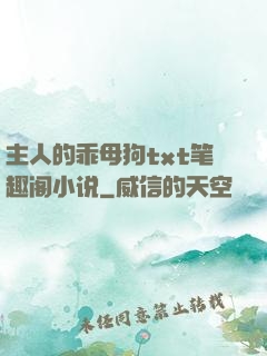 主人的乖母狗txt笔趣阁小说