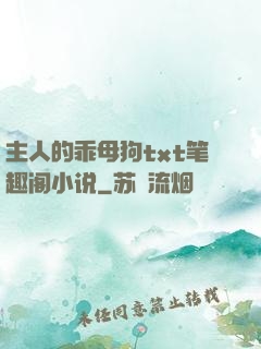 主人的乖母狗txt笔趣阁小说
