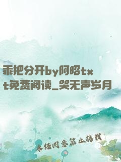 乖把分开by阿昭txt免费阅读