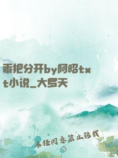 乖把分开by阿昭txt小说