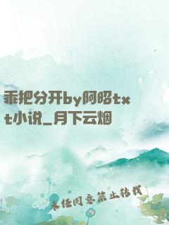 乖把分开by阿昭txt小说