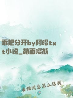 乖把分开by阿昭txt小说