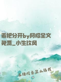 乖把分开by阿昭全文免费