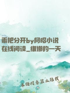 乖把分开by阿昭小说在线阅读