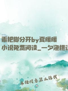 乖把脚分开by夏暖暖小说免费阅读