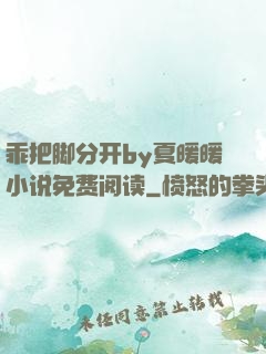 乖把脚分开by夏暖暖小说免费阅读