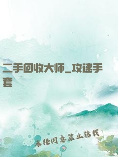 二手回收大师