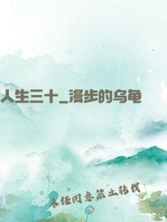 人生三十