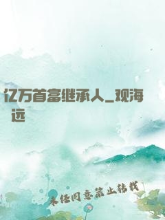 亿万首富继承人