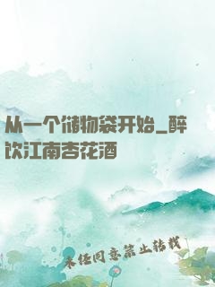 从一个储物袋开始