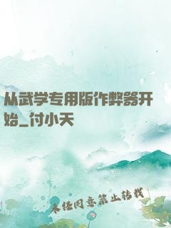 从武学专用版作弊器开始