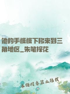 他的手慢慢下移来到三角地区
