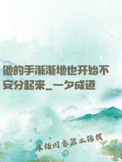 他的手渐渐地也开始不安分起来