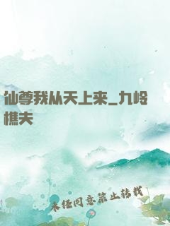 仙尊我从天上来