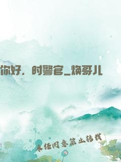 你好，时警官