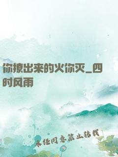 你撩出来的火你灭