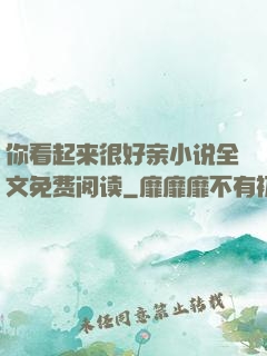 你看起来很好亲小说全文免费阅读