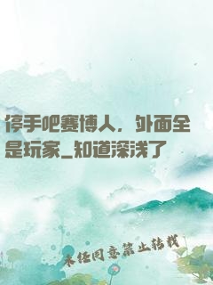 停手吧赛博人，外面全是玩家