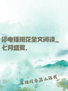 停电插班花全文阅读