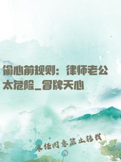 偷心前规则：律师老公太危险