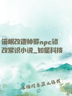 催眠改造帅哥npc修改常识小说