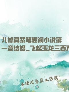 儿媳真紧笔趣阁小说第一章结婚