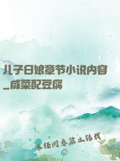 儿子日娘章节小说内容