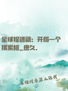 全球捉迷藏：开局一个搜索框