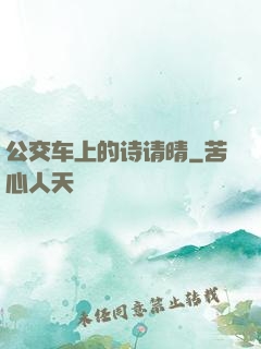 公交车上的诗请晴