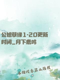公媳孽缘1-20更新时间