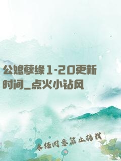 公媳孽缘1-20更新时间