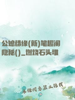 公媳情缘(新)笔趣阁隐秘()